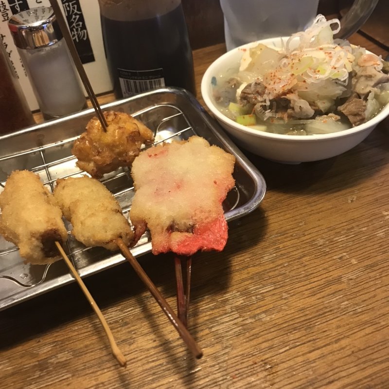 塩もつ煮込み(串かつ でんがな 新宿歌舞伎町店)