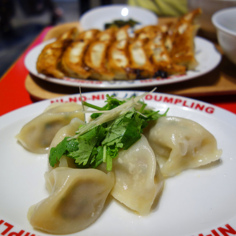 水餃子(餃子屋 弐ノ弐 ソラリアプラザ店)