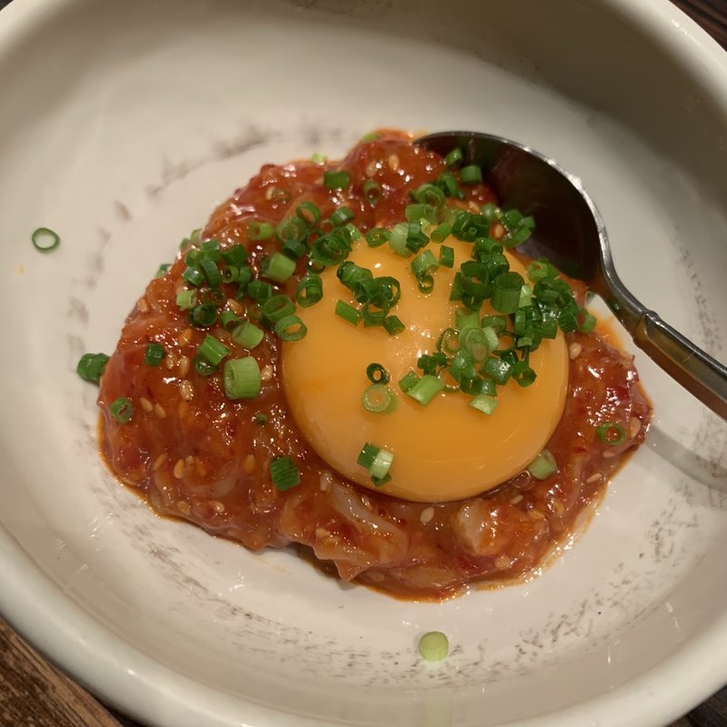 エンガワユッケ(まる 幕張店)