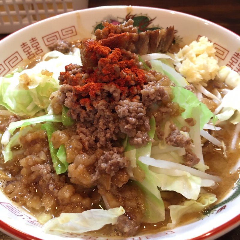 濃厚ニボブタラーメン ぶつ郎(限定)(麺座 かたぶつ )