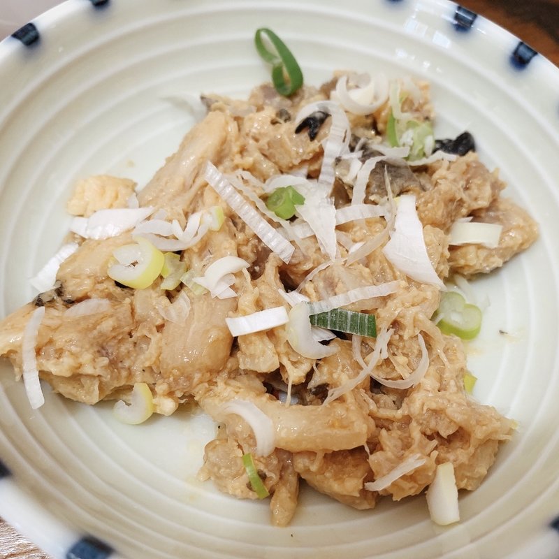 アンコウの友和え(みなと食堂 （みなとしょくどう）)