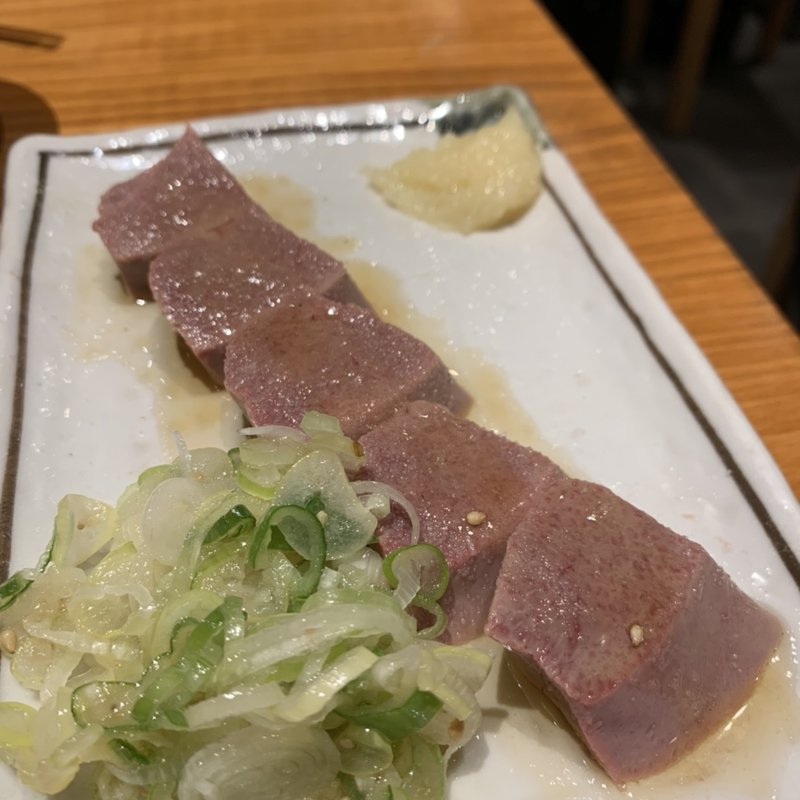 とろレバ刺し(五反田　ふじ屋)