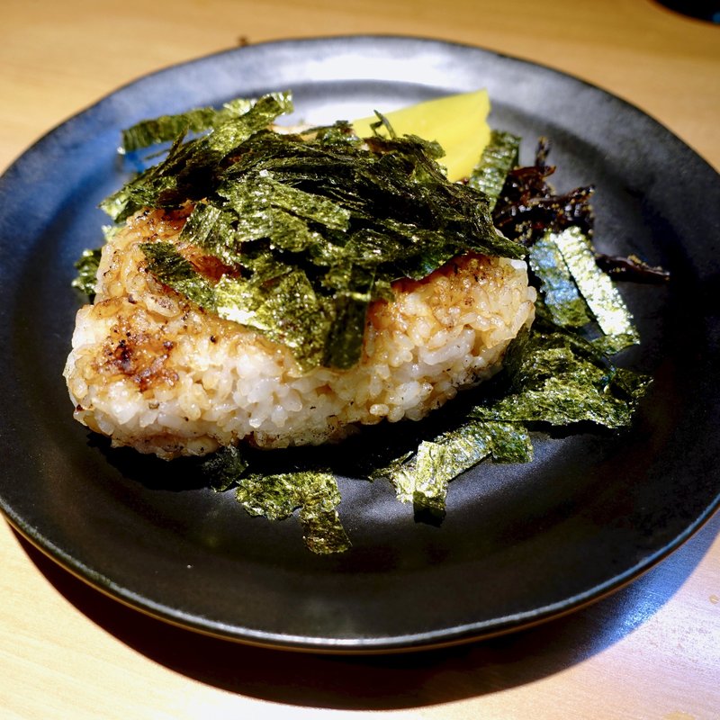 焼きおにぎり（醤油）(炭火串焼 松ちゃん )