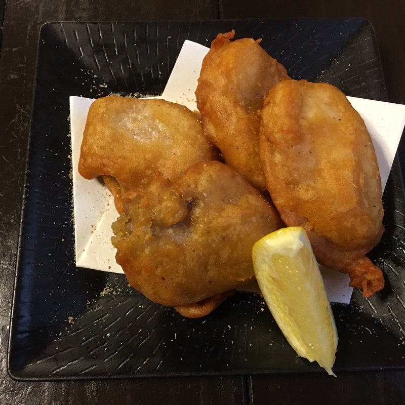 メカジキのあご肉唐揚げ(2個)(北かつまぐろ屋 田中前店 )