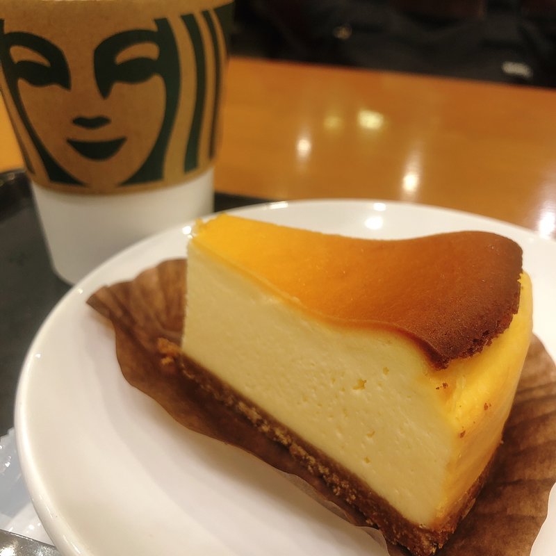 ニューヨークチーズケーキ(スターバックスコーヒー たまプラーザテラス店)