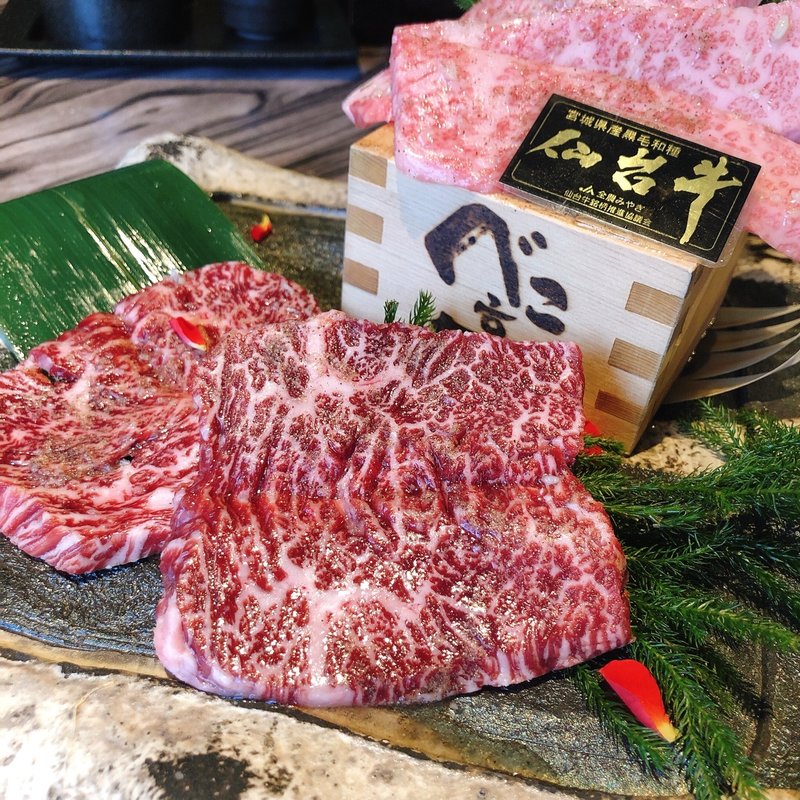 おまかせ3種盛り(焼肉 べこ亭 （ベコテイ）)