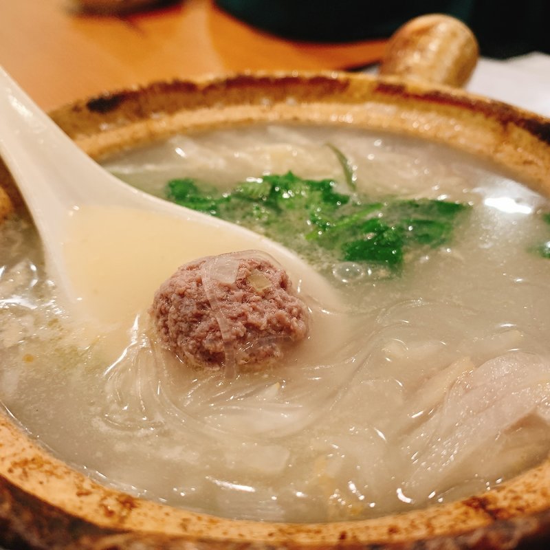 ラム団子の土鍋煮(羊香味坊)