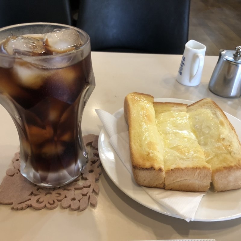 チーズトースト(珈琲専門店ファン)