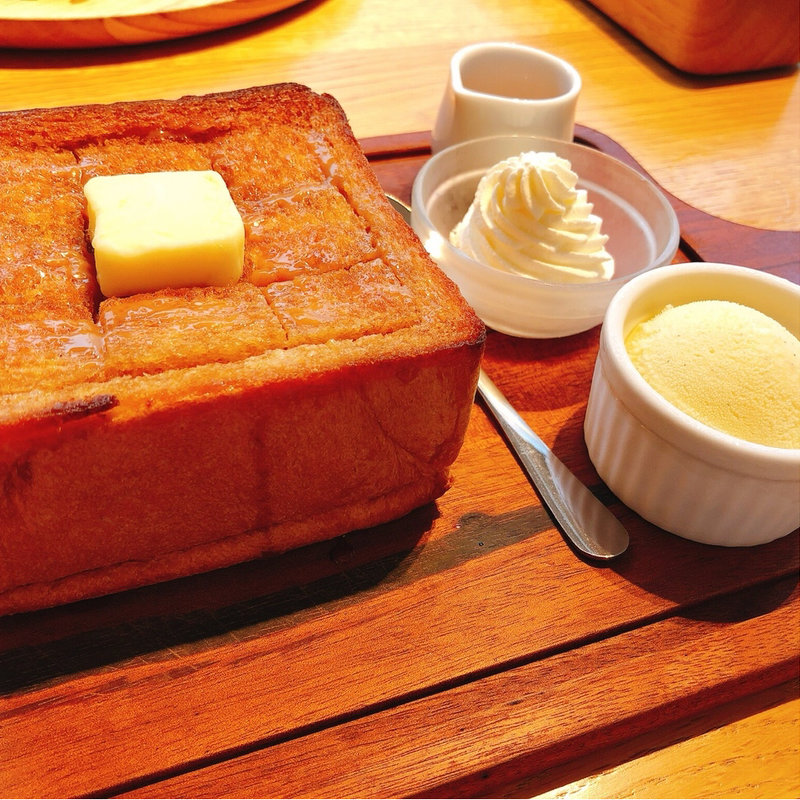 ハニートースト(㟢本ベーカリーカフェ)