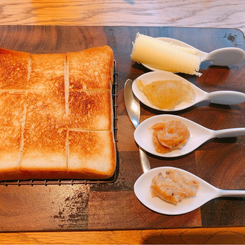 スタンダードトースト(㟢本ベーカリーカフェ)