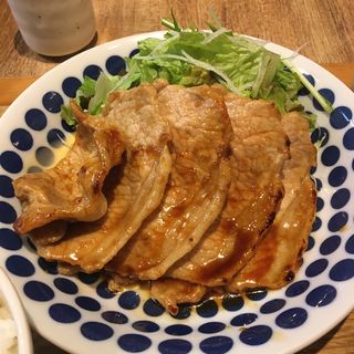 豚ロースしょうが焼き定食(ごはん飯 )