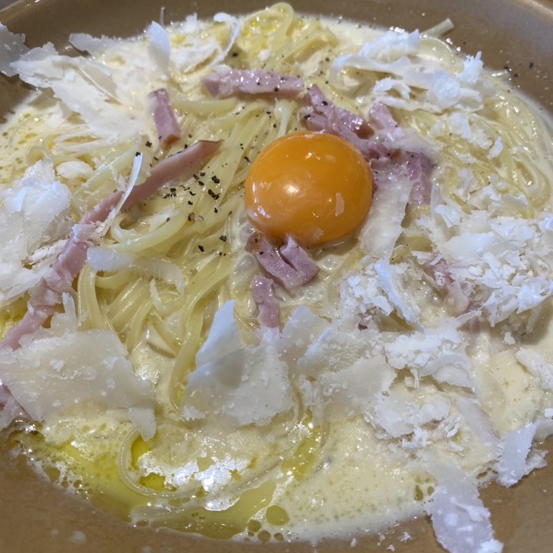パルミジャーノのカルボ(生パスタ専門店SPALA さいたま新都心店)