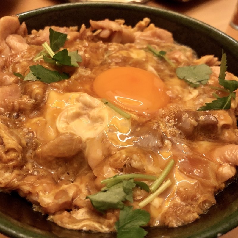 軍鶏の親子丼(軍鶏一 四ッ谷店)