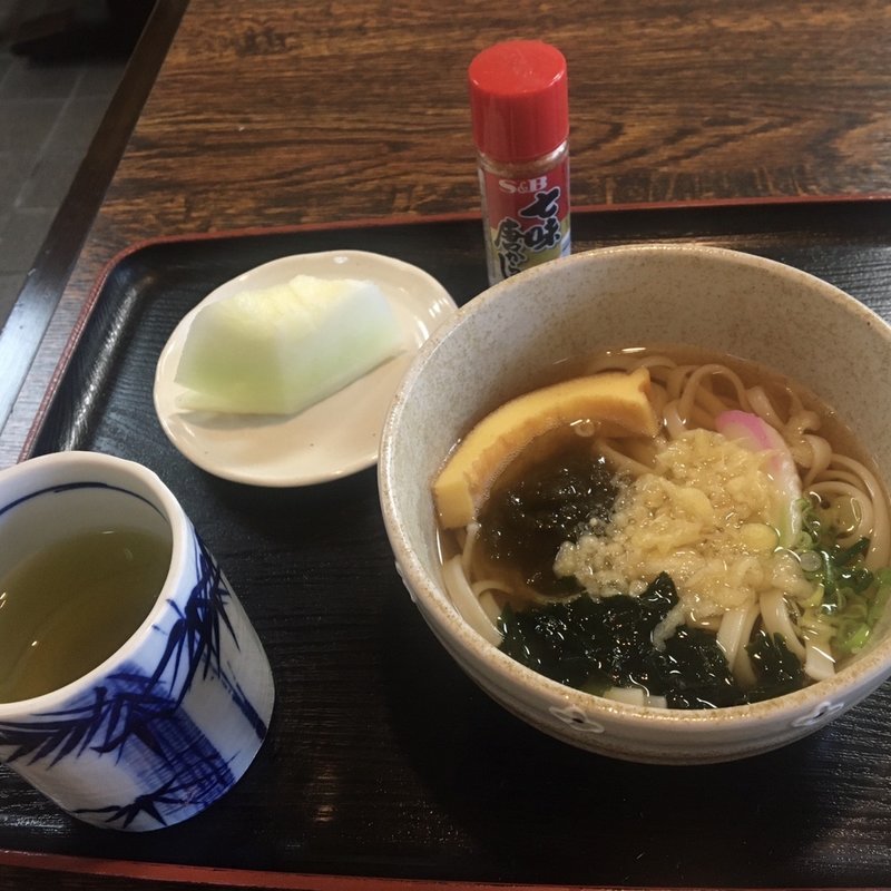 ミニうどん(祇園寿し 魚権)