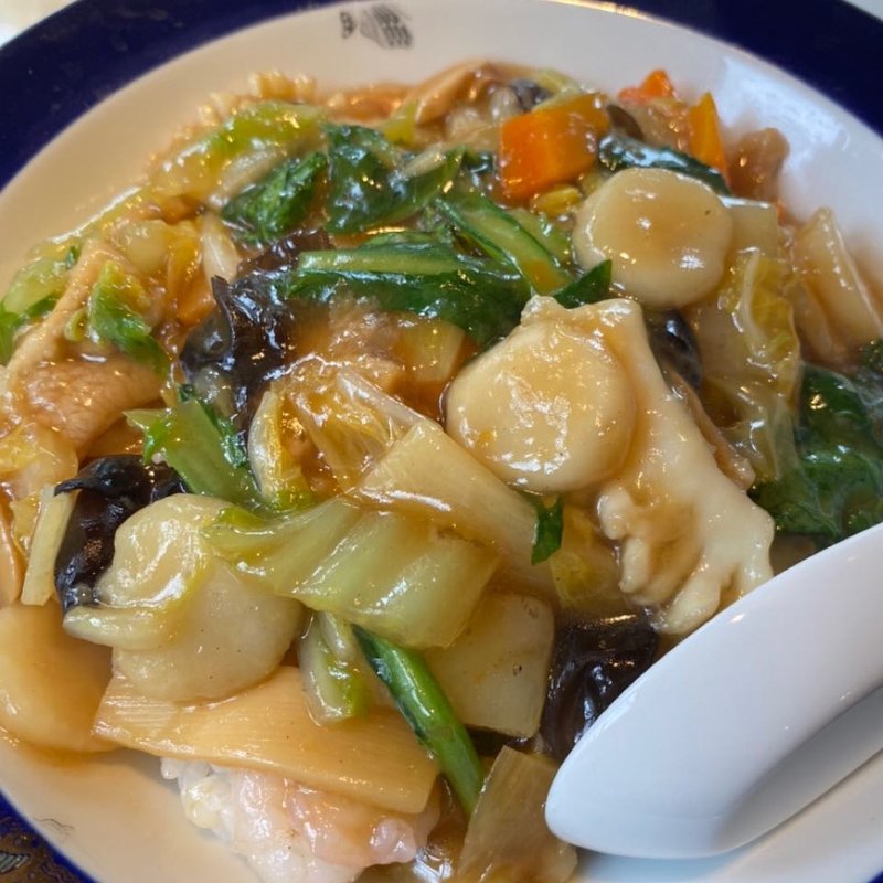 五目掛け飯セット(四川亭 （中国料理）)