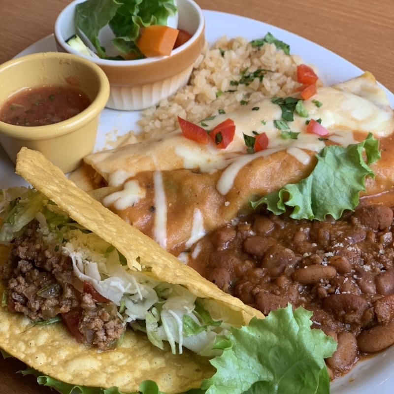 タコス＆エンチェラーダ コンボ(エルトリート 横浜スカイビル店)