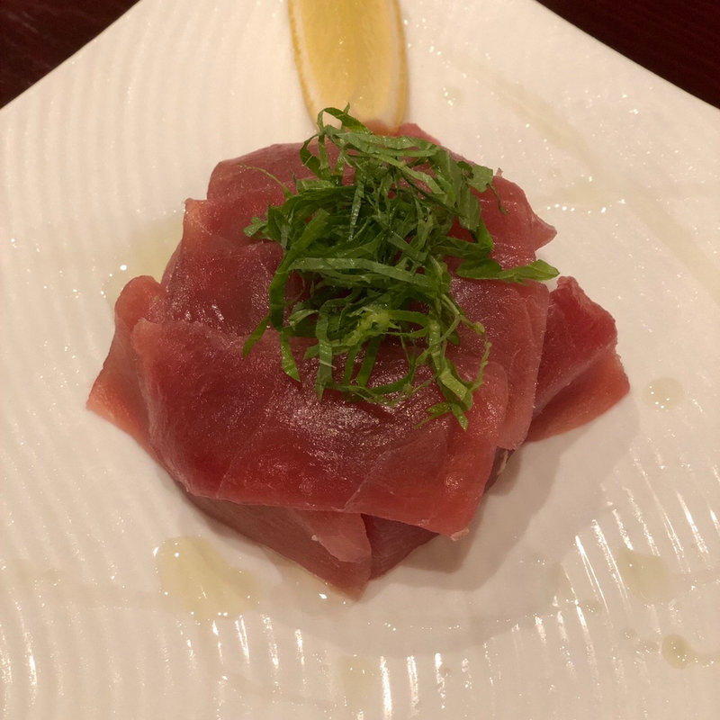 鮪とアボカド刺身わさび醤油(どん家 （どんや）)