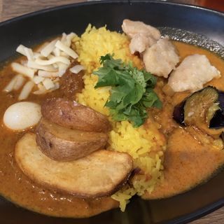 アキバ盛りカレー(カリガリカレー)