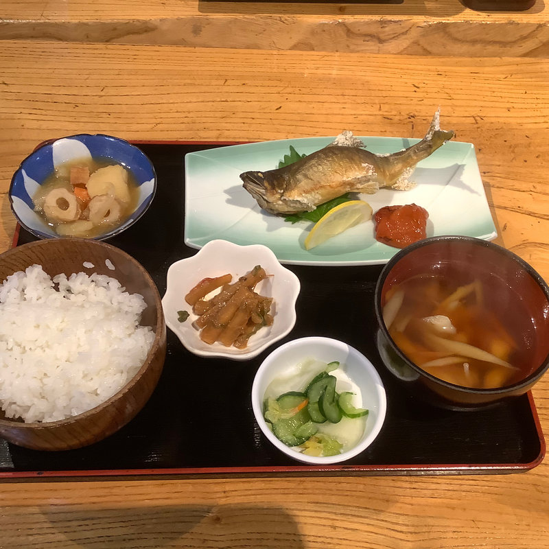 鮎塩焼定食(和風レストラン蔵 )