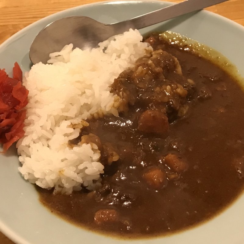 半カレーライス(らーめん川しん)