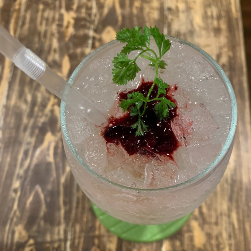 ブルーベリーソーダ(Peach Tree Cafe)