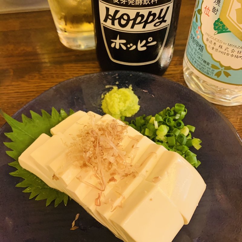 豆腐の浅漬け(ヤリキ 上野支店)