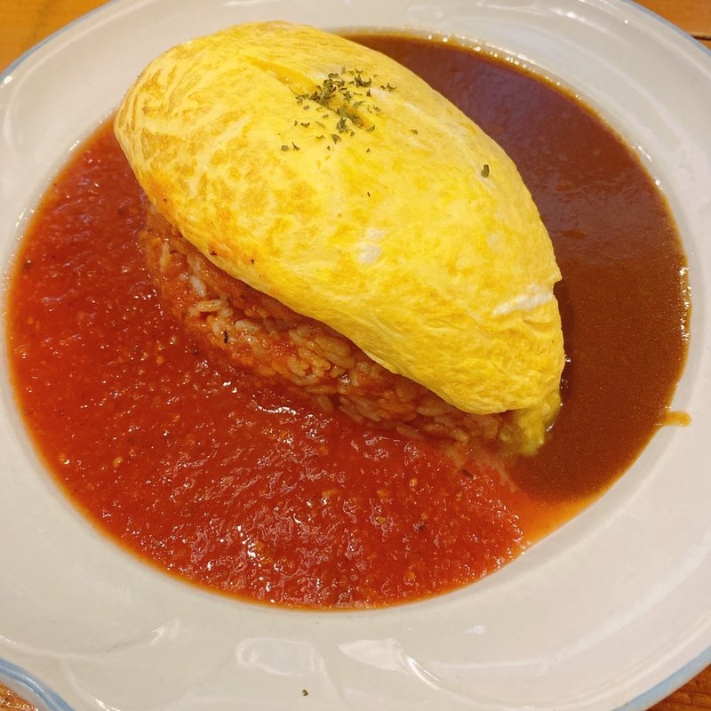 オムノッケセット　（ハーフ&ハーフ）(カントリーキッチン)