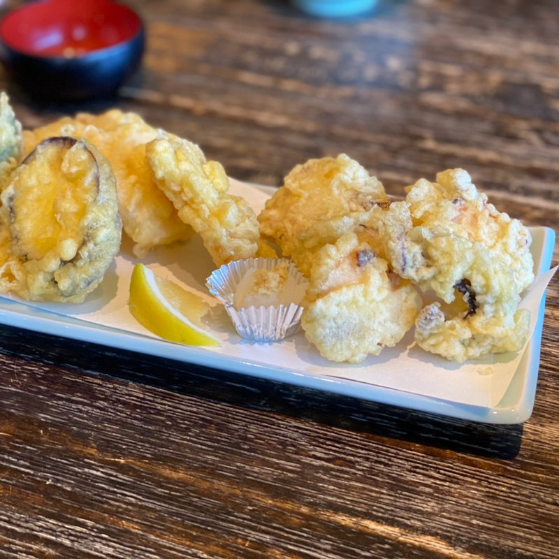 地タコの天ぷら(お侍茶屋　彦右衛門 )