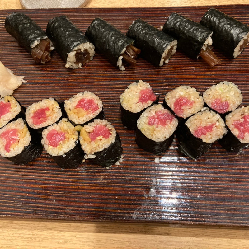 巻き物（トロたく、ネギトロ、かんぴょう）(江戸前鮨 日本橋 蛇の市本店)