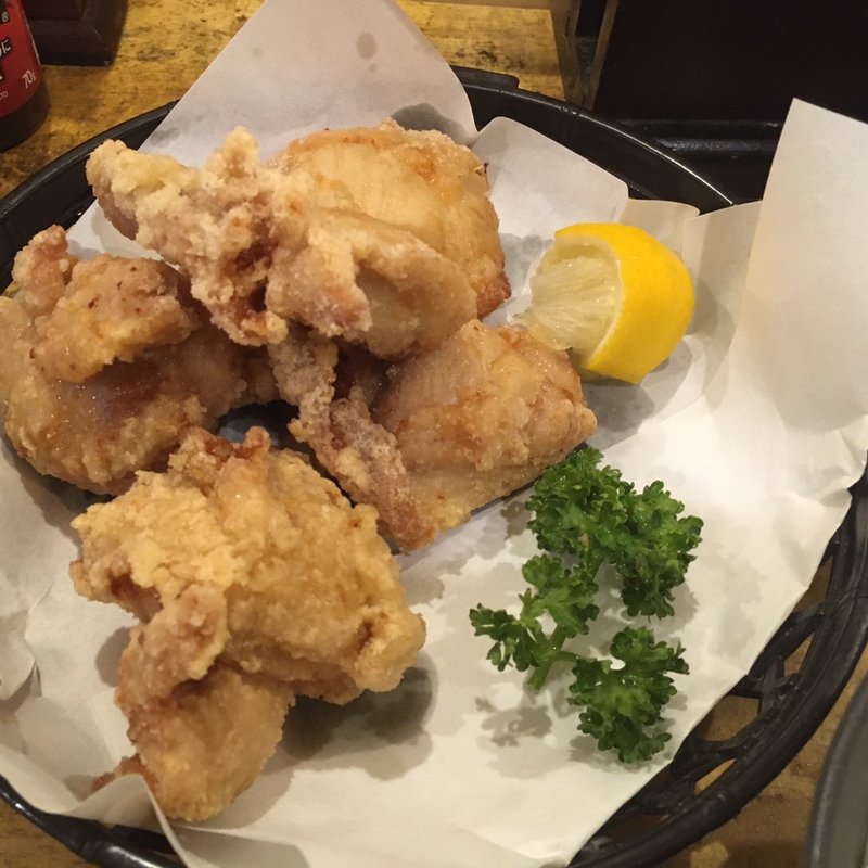 アゴ旨出汁からあげ定食（5個）(ジョニーのからあげ 伊丹本店)