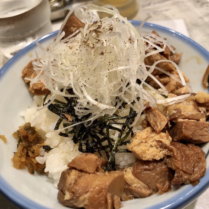 肉ごはん(AFURI 横浜ランドマークタワー)