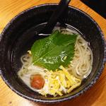 鯛出汁冷やし麺(鳥貴族 鹿島田店)