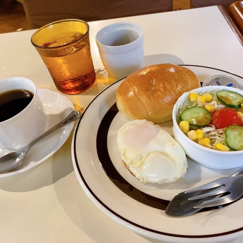 モーニングBセット(カフェ・ド・ポコ)