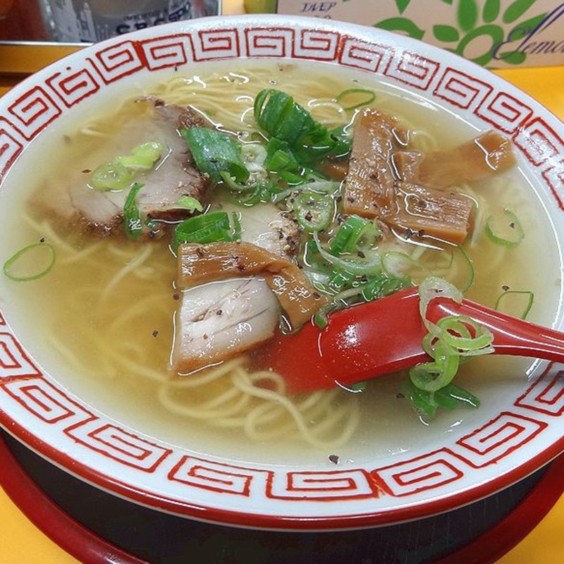 特製塩そば(中華そば 麺屋7.5Hz 東成店)