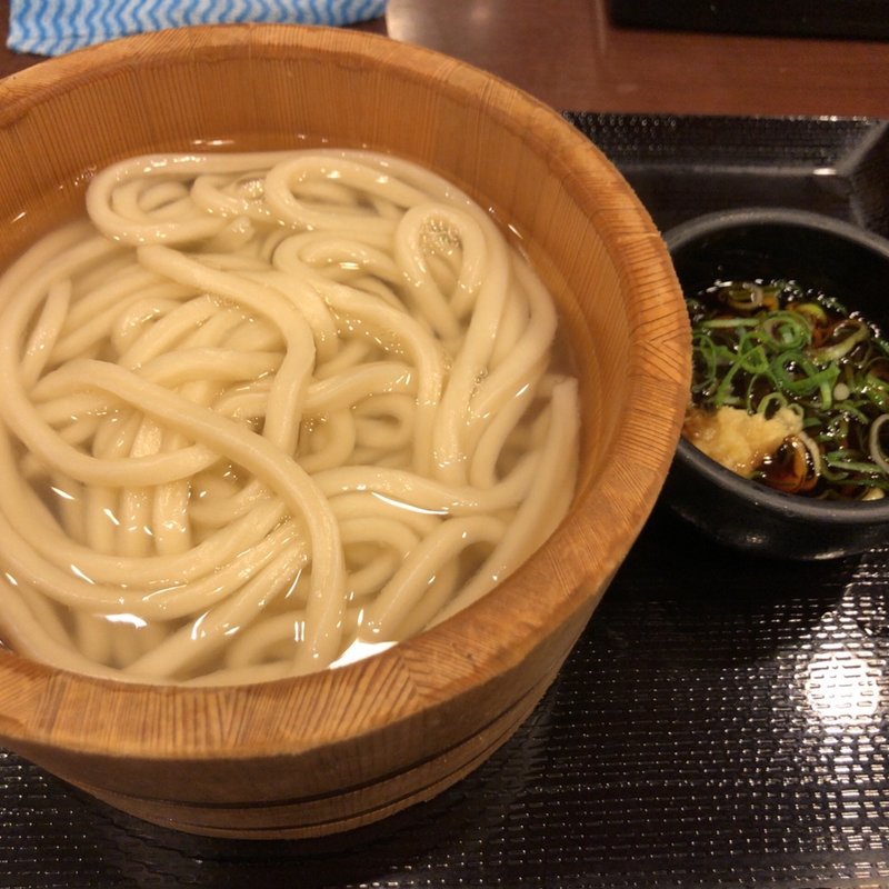 釜揚げうどん（並）(丸亀製麺新宿御苑前)