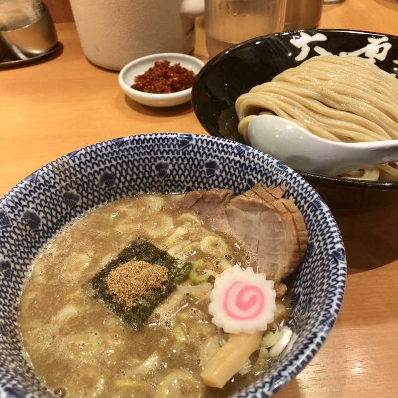 辛味つけ麺(六厘舎)