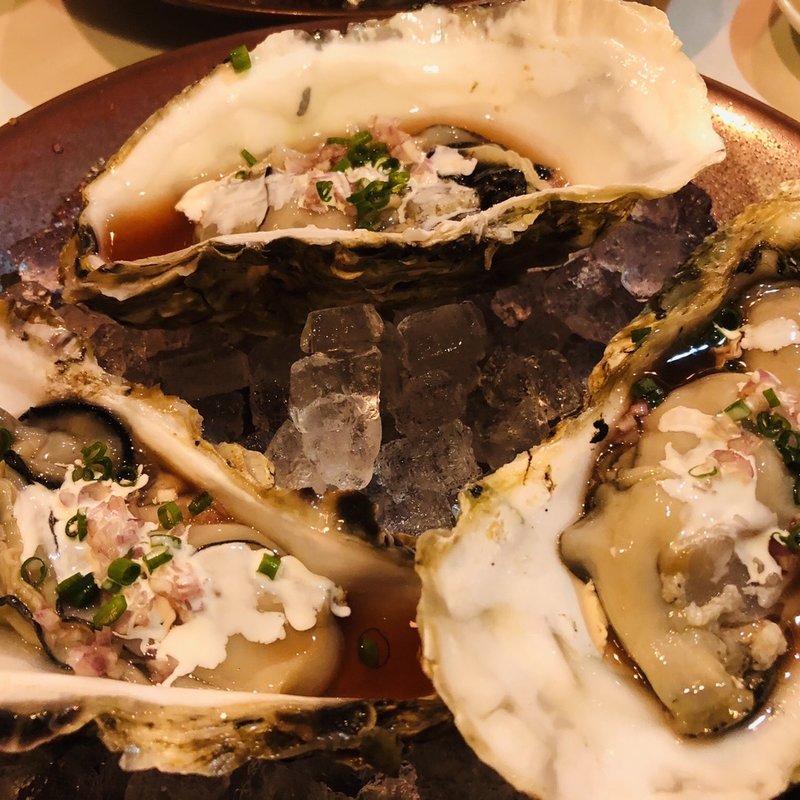 真牡蠣のマリネ　フランボワーズ風味(ウィルビウス)