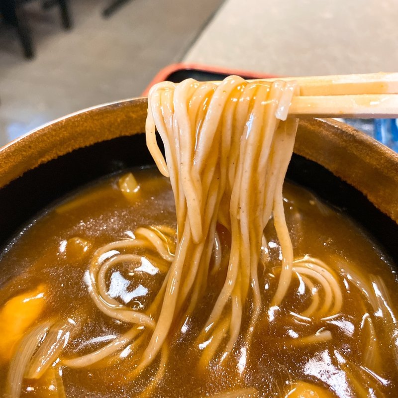 カレー南蛮せいろ(そば処 田中屋)