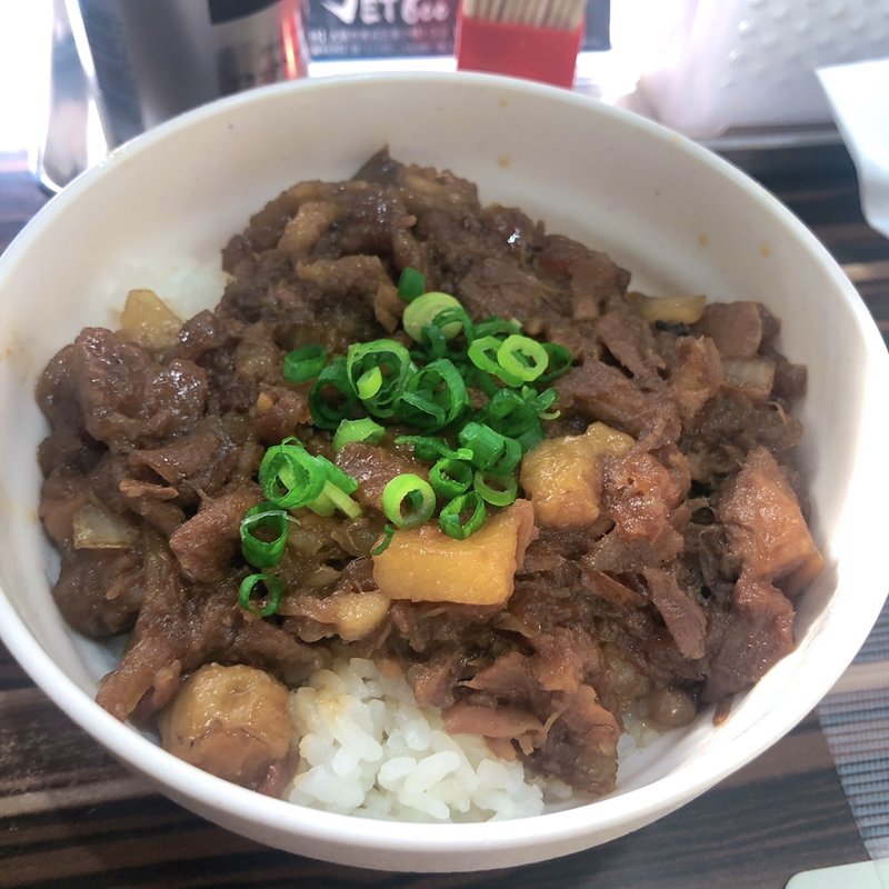 豚肉ごはん(ラーメン人生JET （ラーメン人生ジェット）)