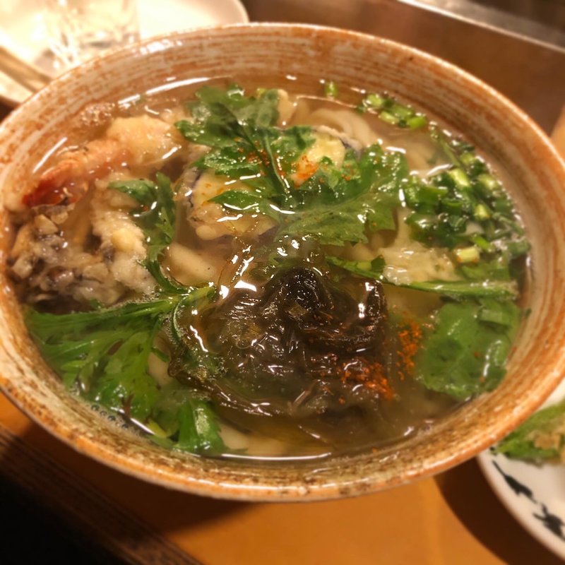 博多うどん(大政（うどん屋台）)