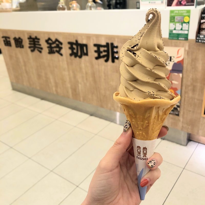 コーヒーソフト(函館美鈴珈琲 ｎｏｎｏｗａ国立店)