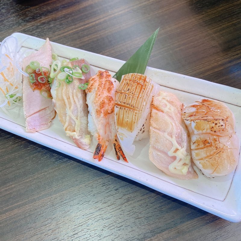 炙りセット(たいの鯛神戸西店)