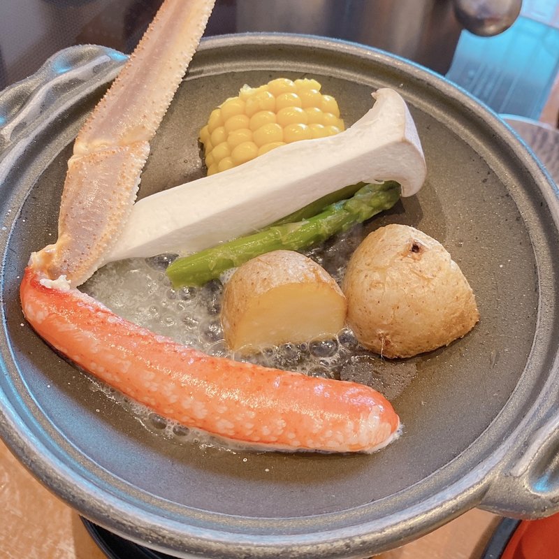 甲羅ミニコース花音　（蟹ステーキ）(福山甲羅本店 )