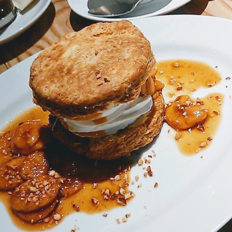 ビスケットサンドセット(Chelsea Cafe 渋谷マークシティ店)