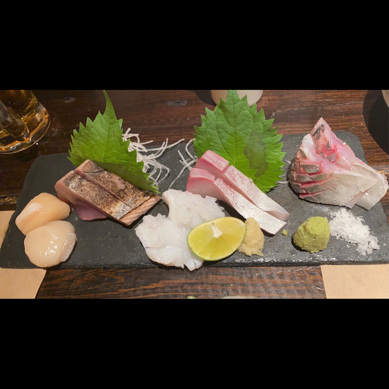 オススメお刺身盛り合わせ(汁べゑ 渋谷店)