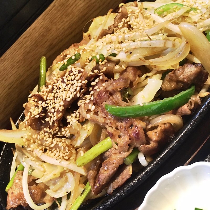 スタミナ焼肉定食(まさいち)