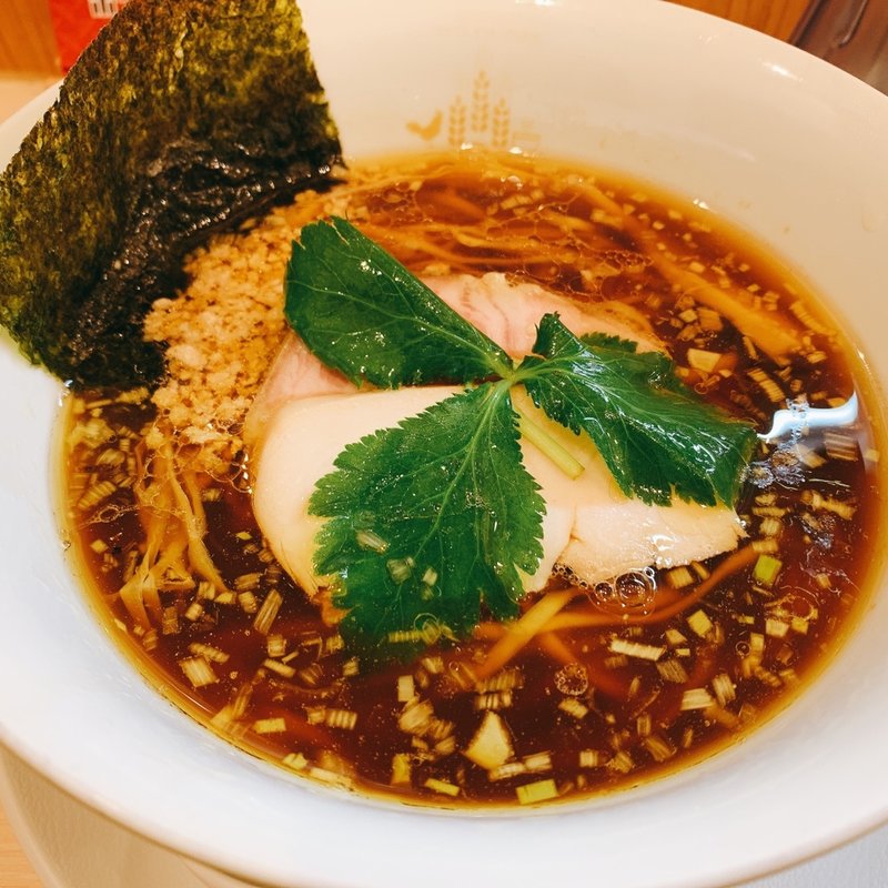 醤油鶏そば(鶏そば ムタヒロ 花小金井店)