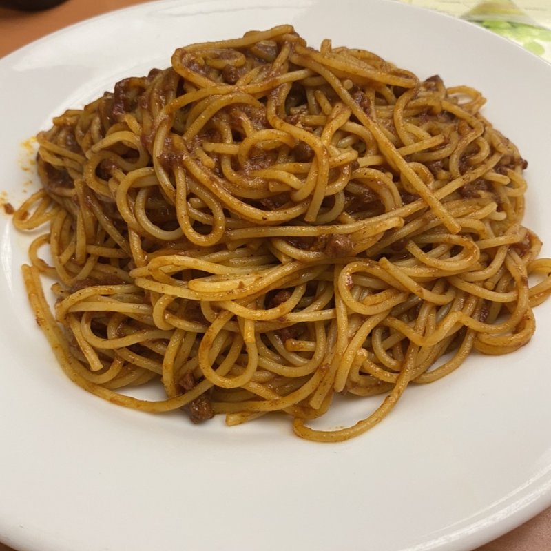 ミートパスタ2倍(デニーズ 祐天寺店 )