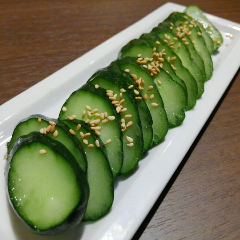 きゅうり1本漬け(さつま極鶏専門店 だいまおう)