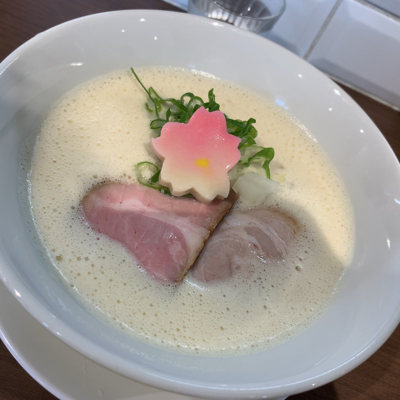 濃厚白湯そば（塩）(ラーメン家 こゝろ Japanese Noodle cocoro)